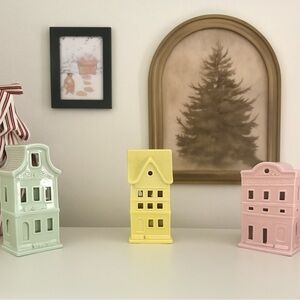 Christmas‎ Village Light Up Houses